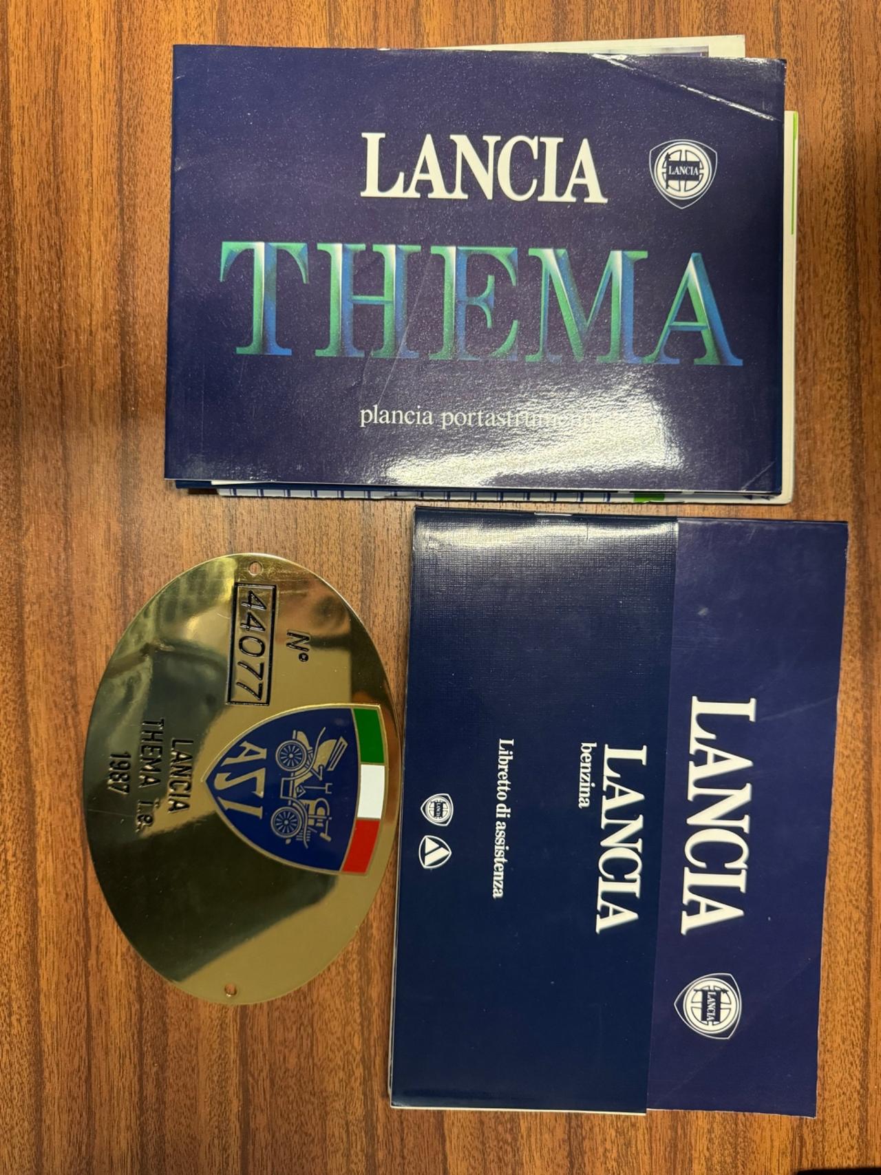 Lancia Thema 2.0 i.e. - TARGA ORO