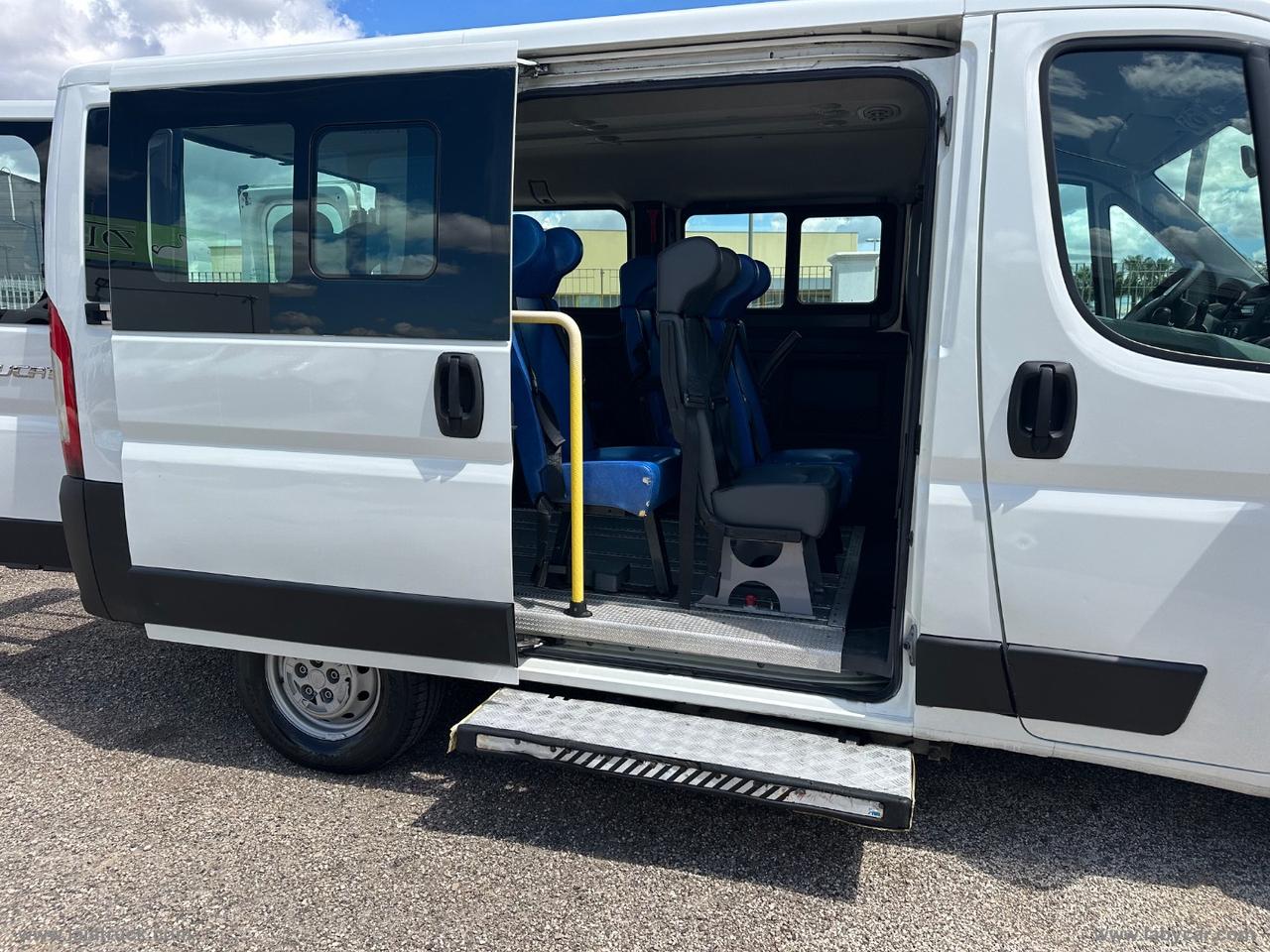 FIAT Ducato 2.3 MJT 120CV 9 POSTI E RAMPA DISABILI ELETTRICA