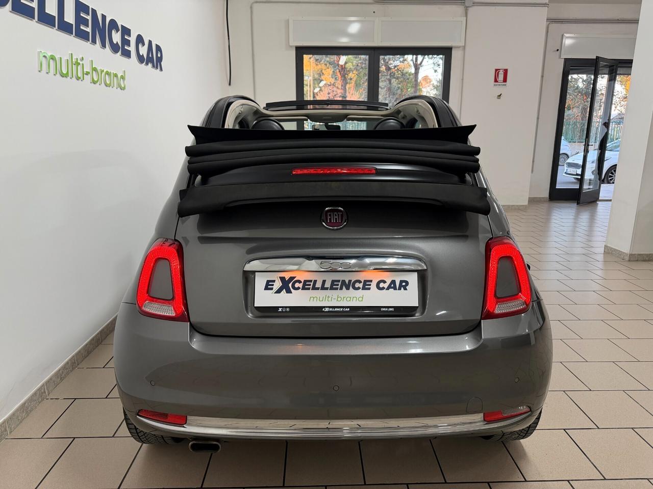 Fiat 500 500C CABRIO 1.2 69cv Lounge Sensori/LED/Comandi