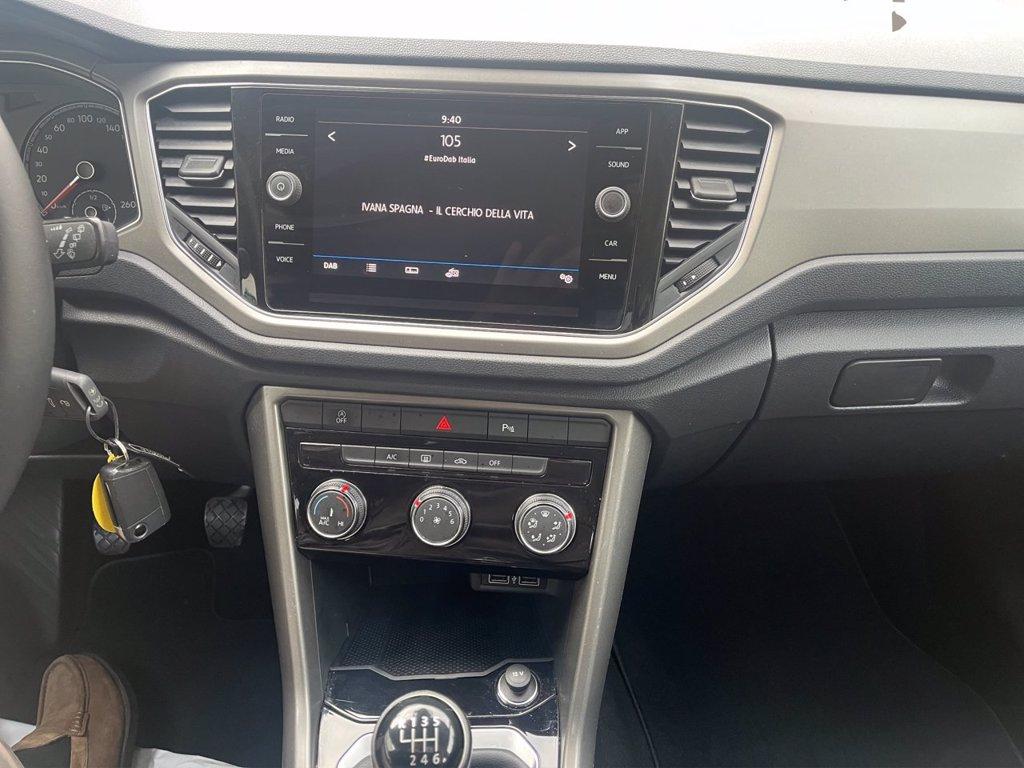 VOLKSWAGEN T-Roc 1.0 tsi Style 115cv del 2020