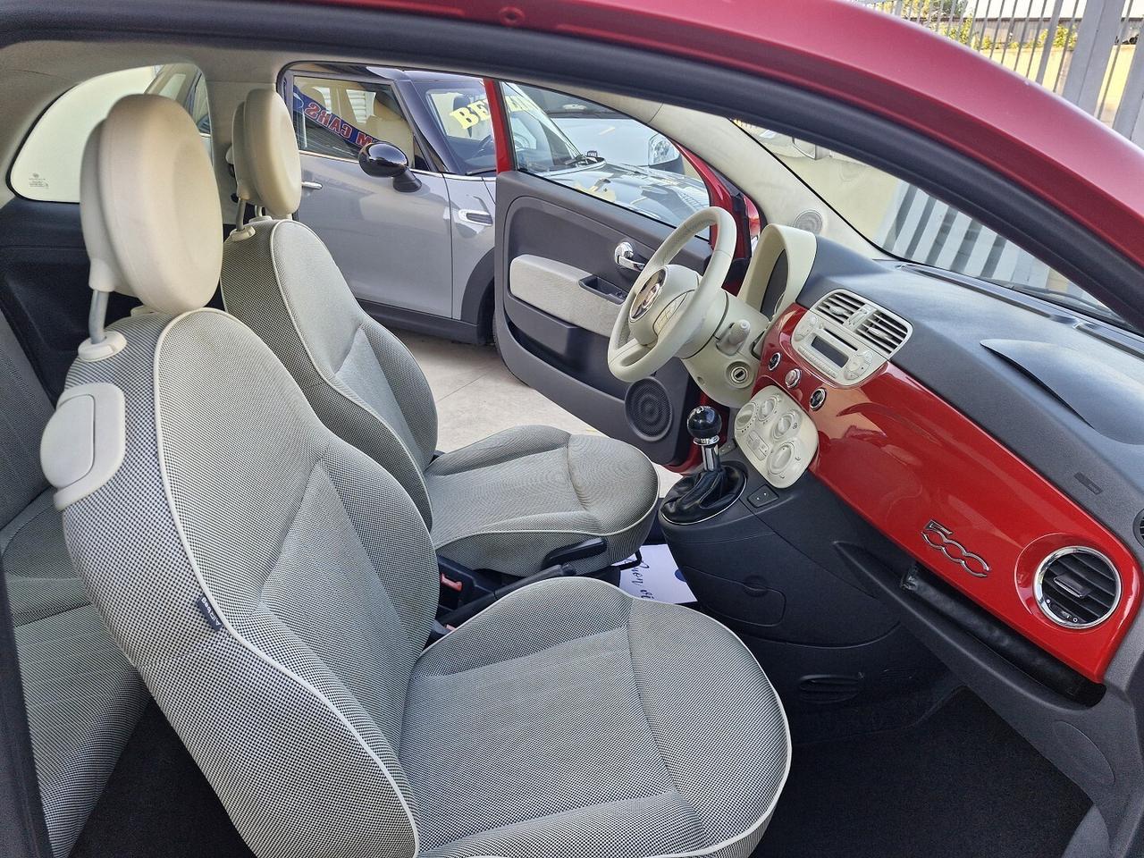 FIAT 500 1.2 BENZINA 69CV LOUNGE ANNO 2011