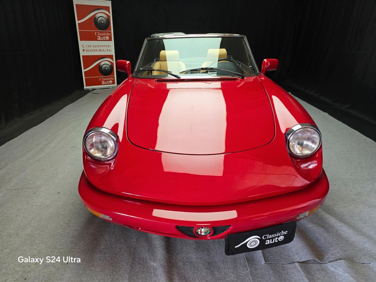 Alfa Romeo Spider 1.6 cc certif. ASI con C.R.S
