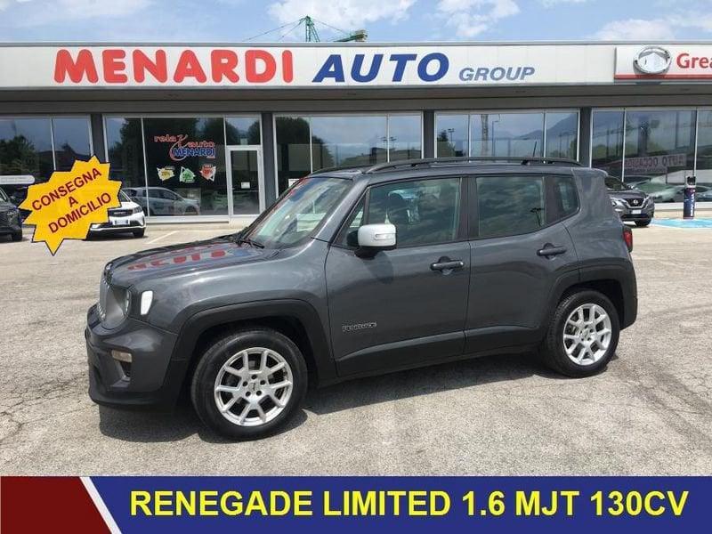 Jeep Renegade 1.6 Mjt 130cv Limited 2022 * GARANZIA EUROPEA 12+