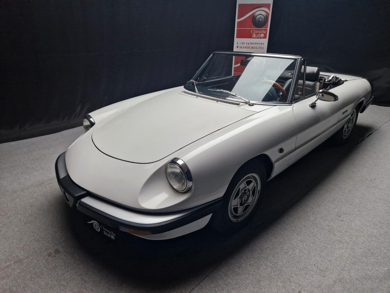 Alfa Romeo Spider 2.0 cc certif. ASI con C.R.S