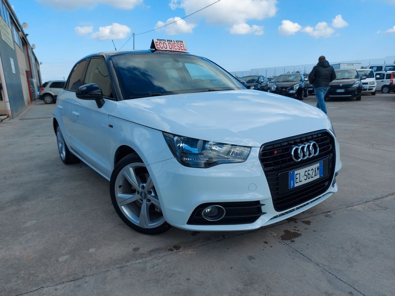 Audi A1 1.6 TDI S-LINE BICOLORE 5 PORTE 2012