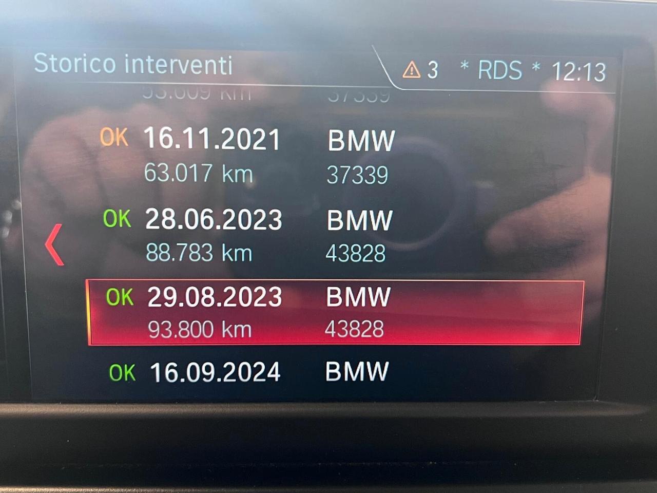 Bmw 216d 116cv TAGLIANDI BMW*NO VINCOLI DI FINANZIAM*AZIENDALE UNIPRO