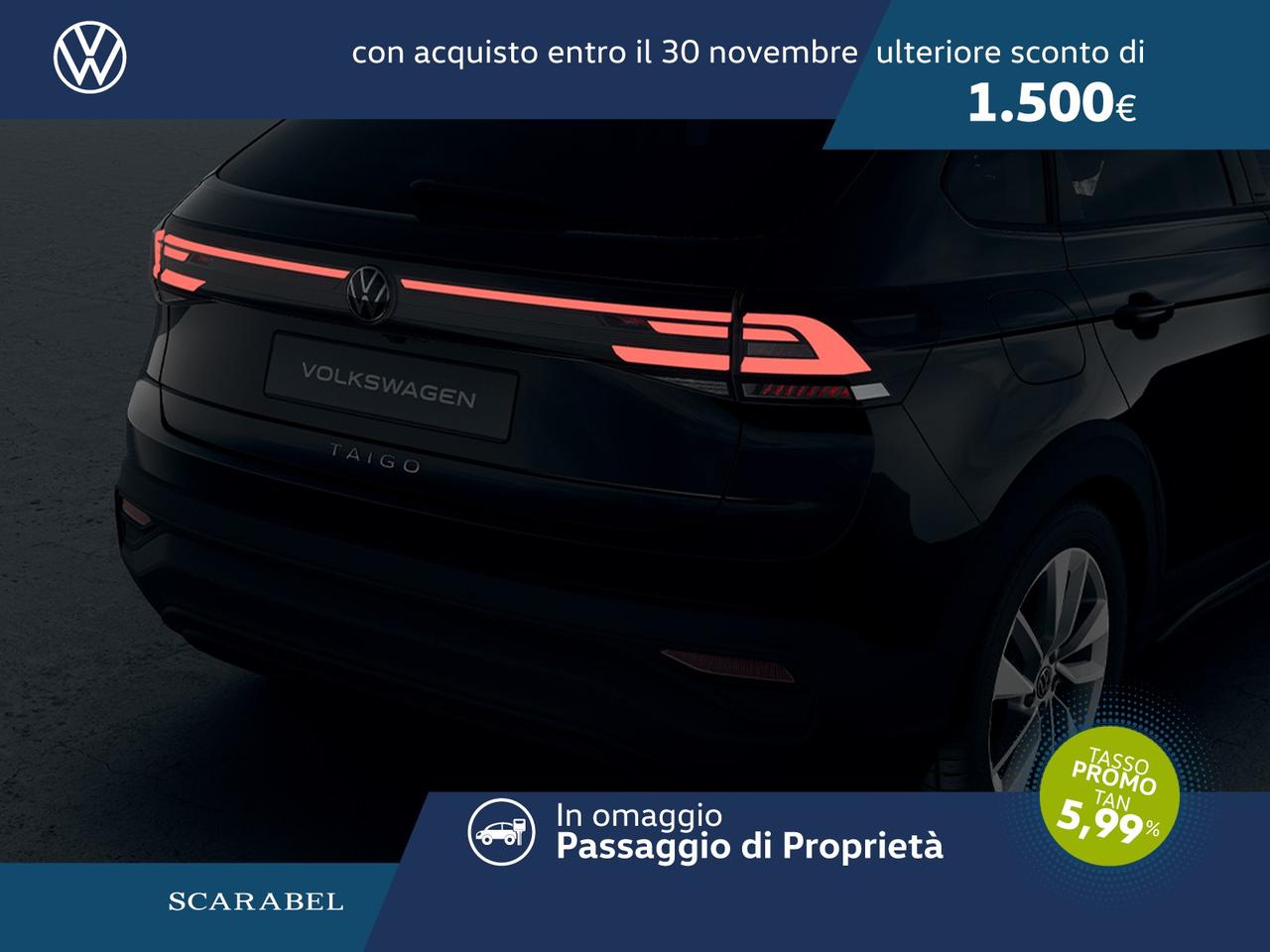 Volkswagen Taigo 1.0 tsi edition plus 95cv
