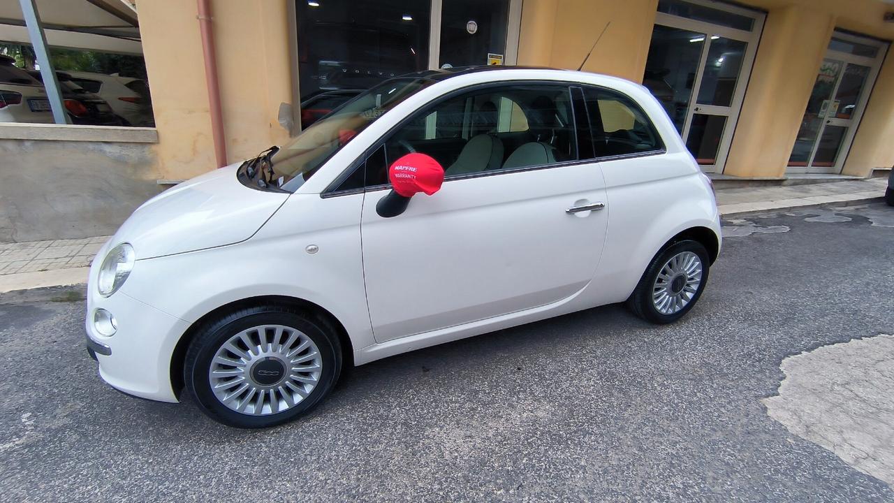 Fiat 500 1.2 Lounge-2010-UNIPROPRIETARIO- 44.000 KM