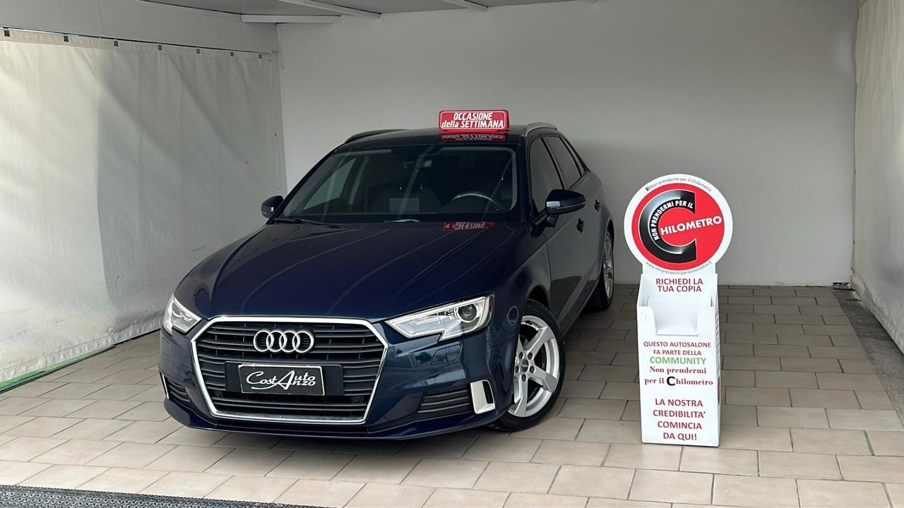 Audi A3 SPB 2.0 TDI 150 cv SLine 2017