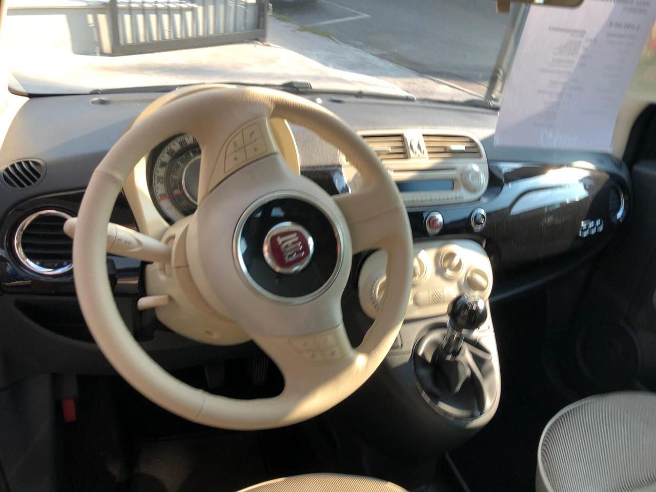 Fiat 500 1.2 GPL Lounge GPL REVISIONATO FINO AL 2035!!! GARANZIA CONFORMGEST 12 MESI RINNOVABILE FINIO A 36 MESII!!!