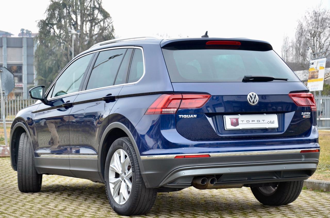 VW TIGUAN 2.0 TDI EXECUTIVE 4MOTION 150cv DSG, UFF ITALIANA, SERVICE DIMOSTRABILI, EURO 6B, APPLE ANDROID, PERMUTE