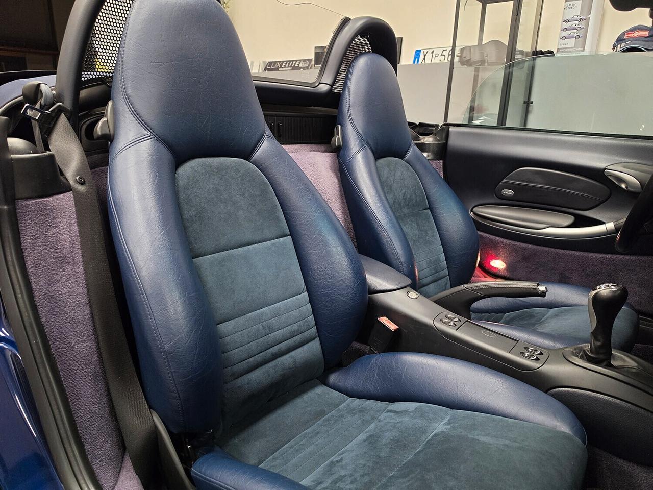 Boxster 3.2 S MANUALE _ BLU LAPIS _ 3.2S _ SERVICE BOOK _ PELLE ALCANTARA _ GARANZIA 12 MESI