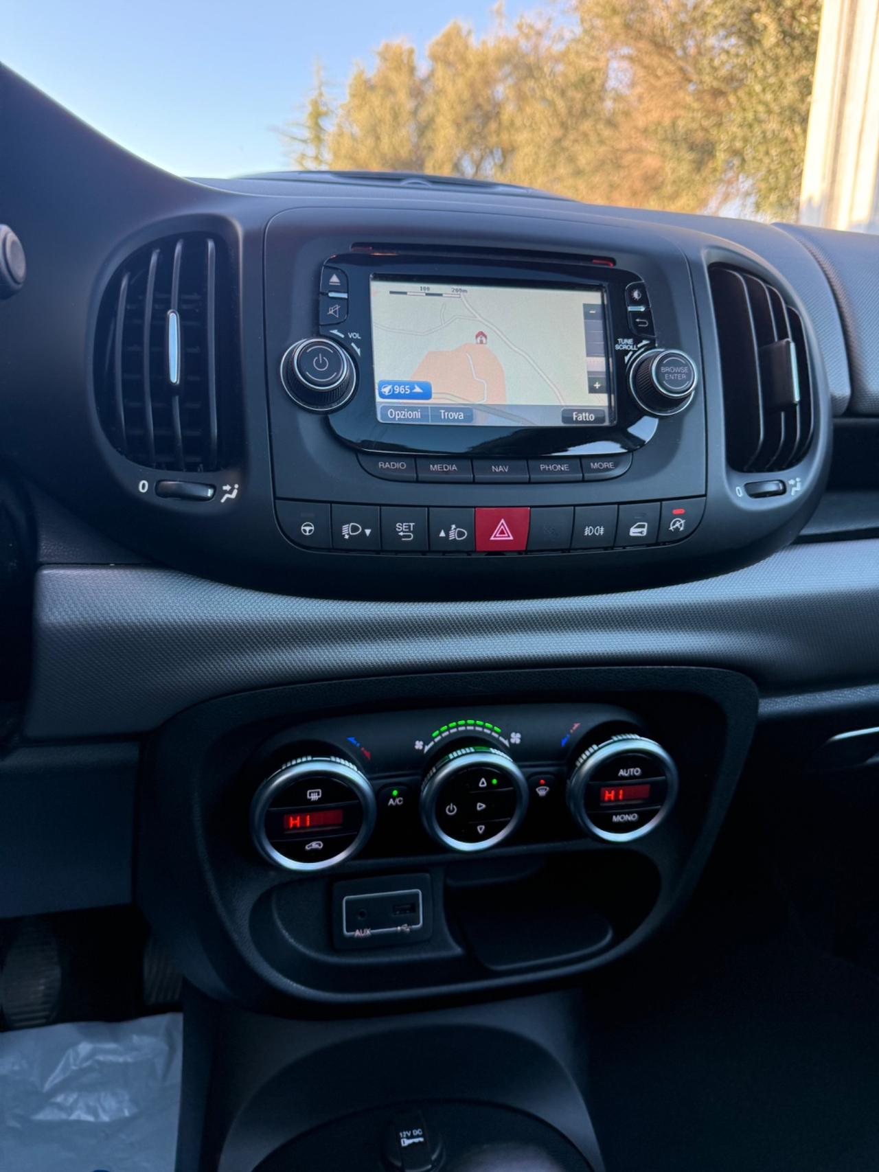 Fiat 500L 1.3 Multijet 95 CV Lounge,TETTO PANORAMICO,Navi,Pelle,Climatronic bizona,ecc.