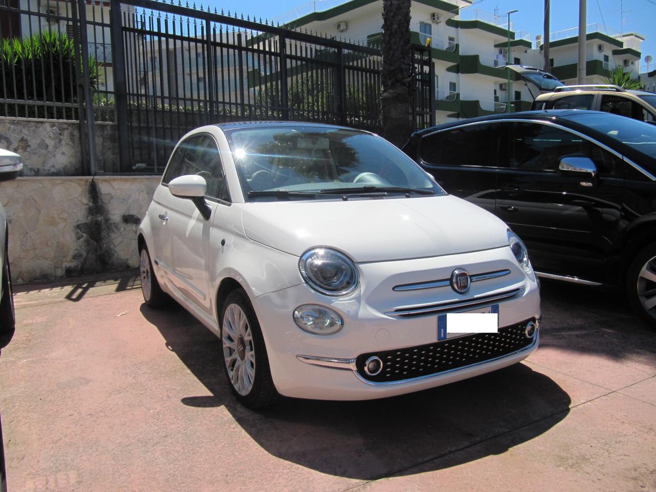 Fiat 500 1.2 Lounge - BENZINA + TETTO PANORAMICO