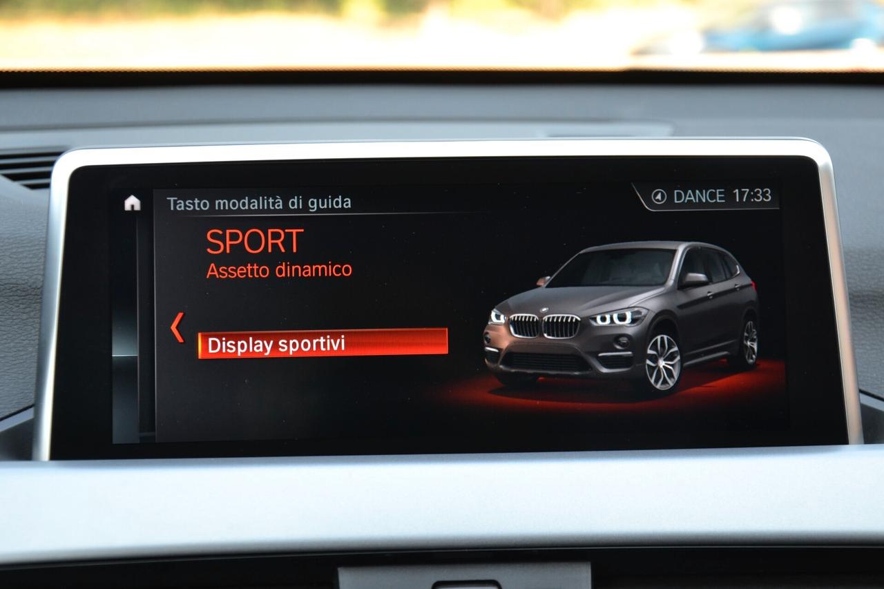 Bmw X1 1.5D 116CV AUTOMATICA PREZZO SENZA VINCOLI UNIPRO' ITALIANA FATTURABILE GARANZIA 12M TAG