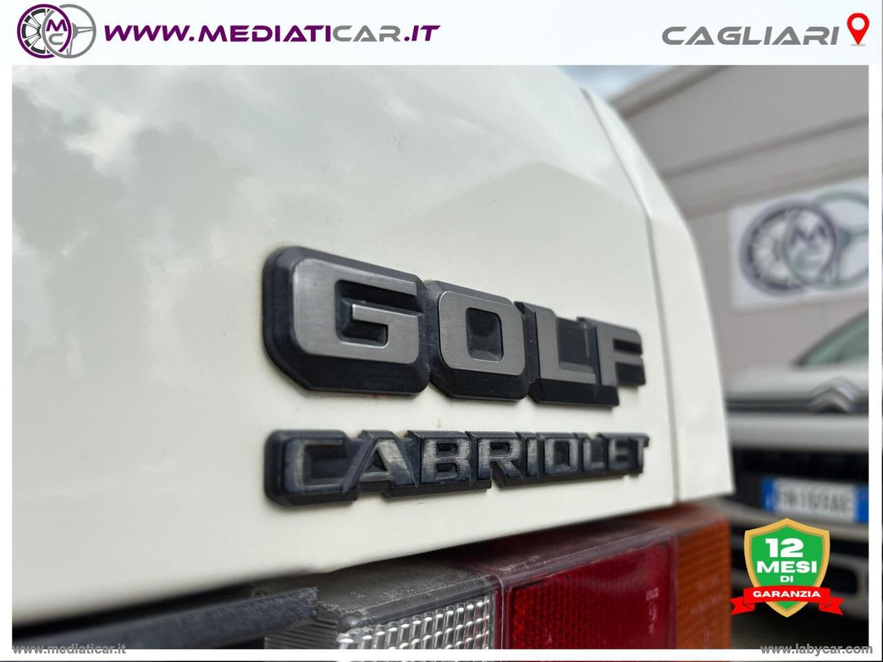 VOLKSWAGEN Golf Cabrio 1600 GL