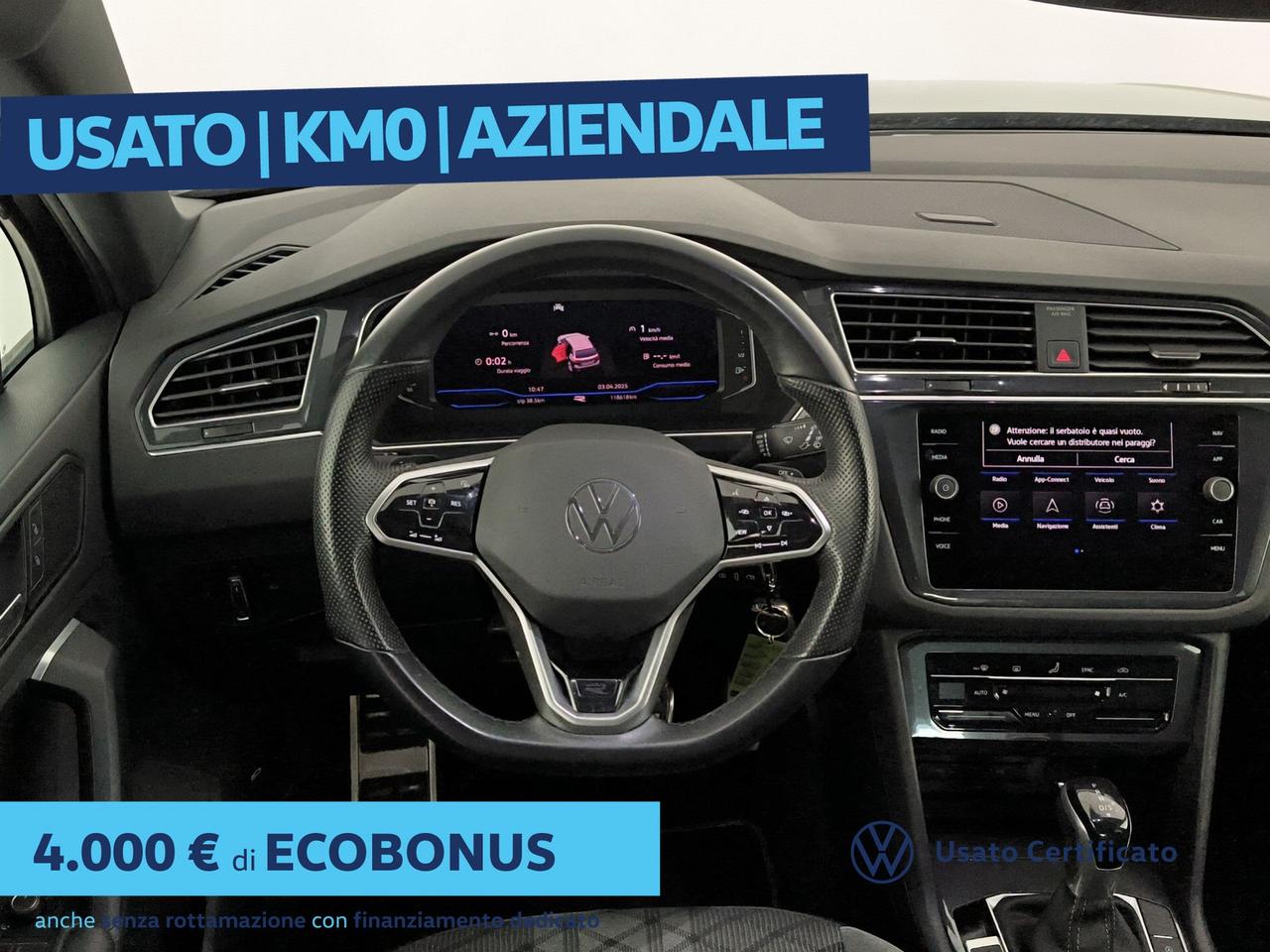 Volkswagen Tiguan 2.0 tdi r-line 150cv dsg