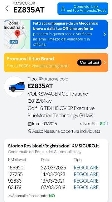 Volkswagen Golf 1.6 TDI 5p. Comfortline BlueMotion Technology