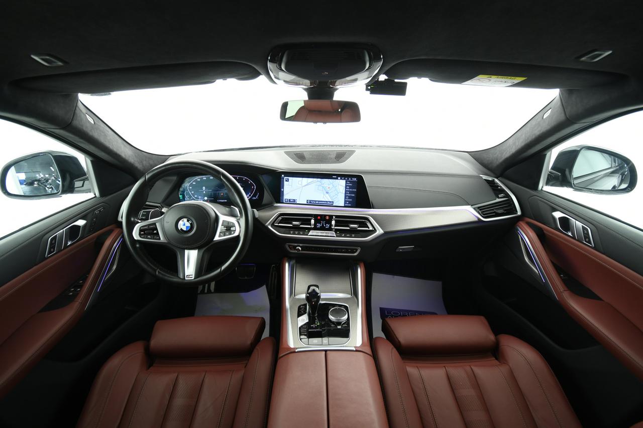 BMW X6 xdrive30d mhev 48V Msport auto CAMERA 360+ACC+PELLE+C21"