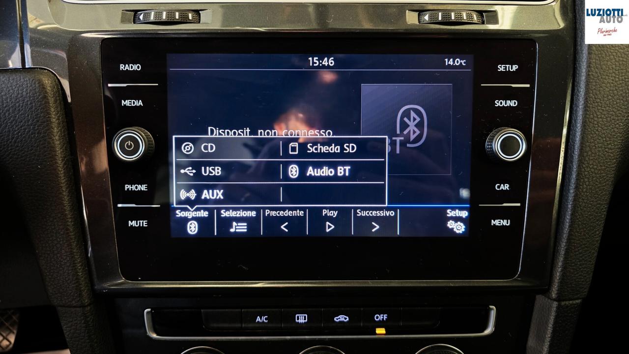 Volkswagen Golf 1.4 TGI BUSINESS - UNICO PROPRIETARIO