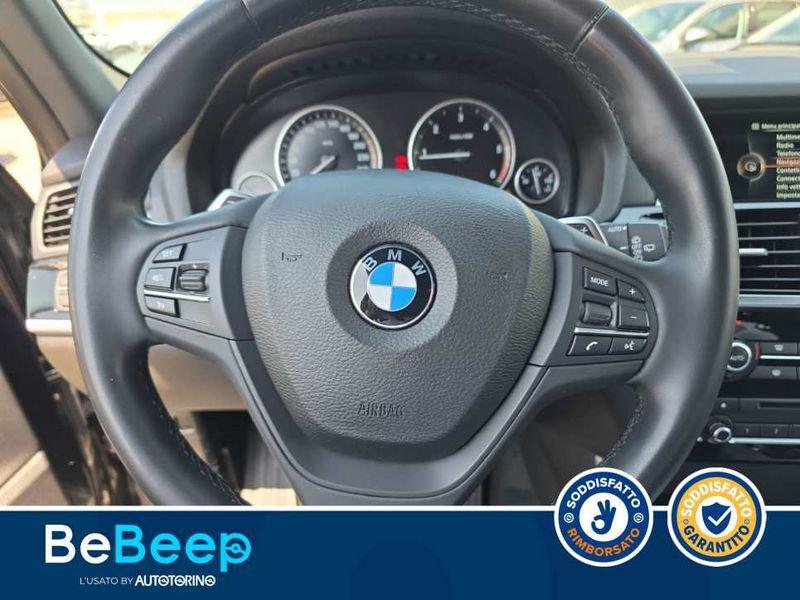 BMW X3 XDRIVE20D XLINE AUTO