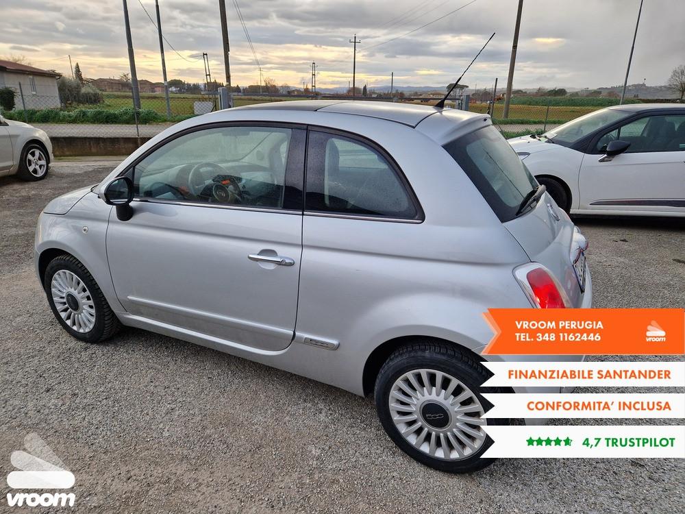 FIAT 500 1.2 69cv Lounge 2008 NEOPATENTATO