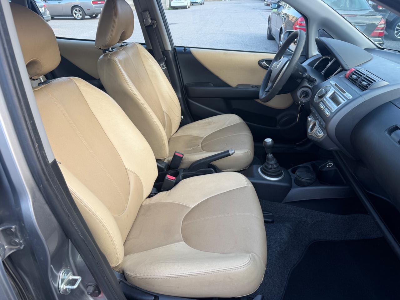 HONDA JAZZ 1.4 BENZINA EURO4 PELLE BEIGE CLIMA