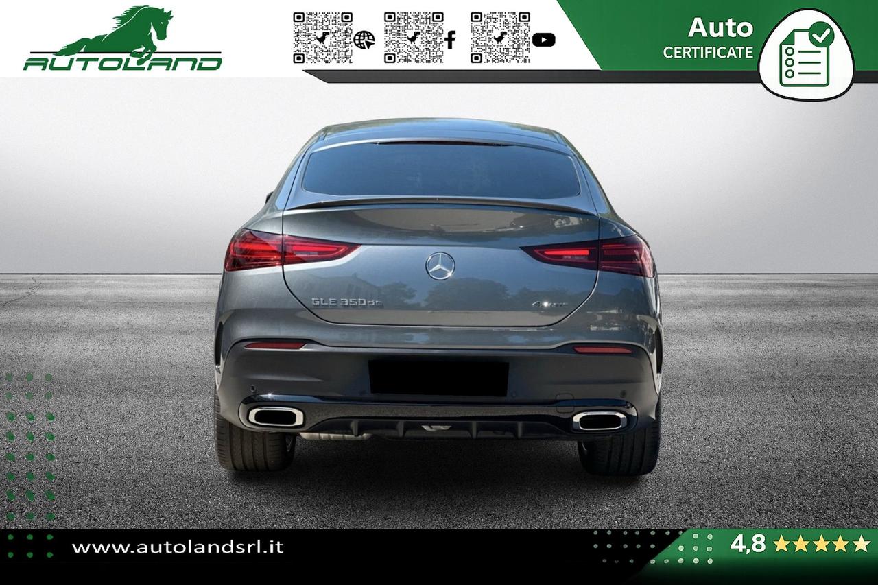 Mercedes GLE Coupe 350 de phev AMG Line Advanced Plus 4matic auto *Iva Esposta*