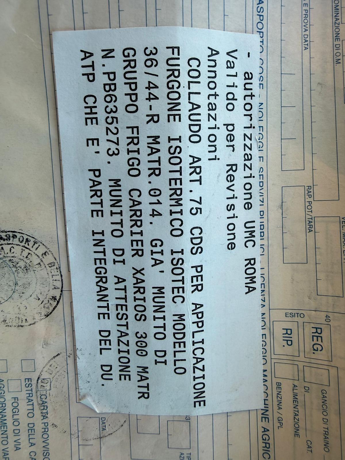 Iveco Daily 35/29 Iso termico Finanziabile