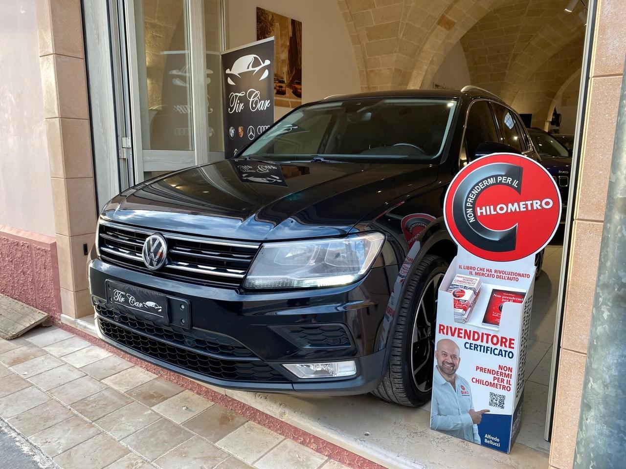 VOLKSWAGEN TIGUAN 2.0 TDI 150CV 4MOTION PELLE NAVI CRUISE ANNO 2017