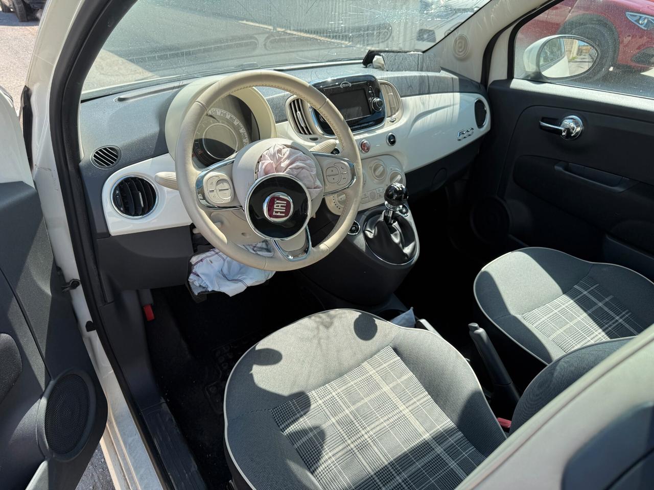 FIAT 500 ANNO 2016 1.2 BENZINA 69 CV *SINISTRATA