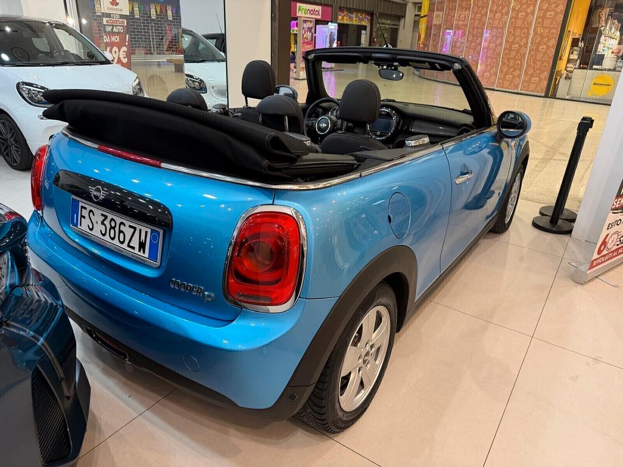 MINI COOPER 1.5 DIESEL 116CV 2018 CABRIO AUT. 120000KM