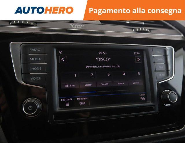 VOLKSWAGEN Touran 1.6 TDI 115 CV SCR Business BlueMotion Technology