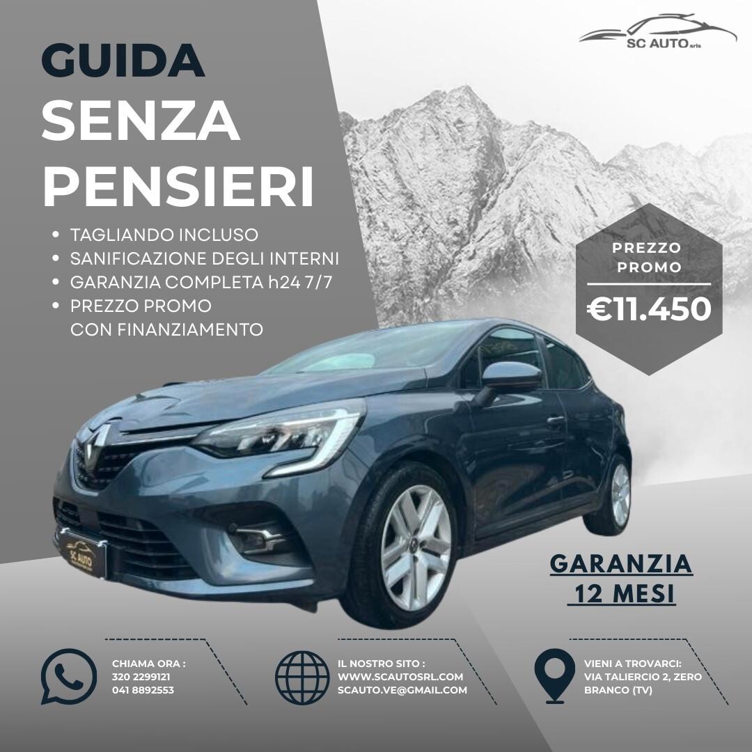 Renault Clio TCe 90 CV 5 porte Business PREZZO CON FINANZIAMENTO
