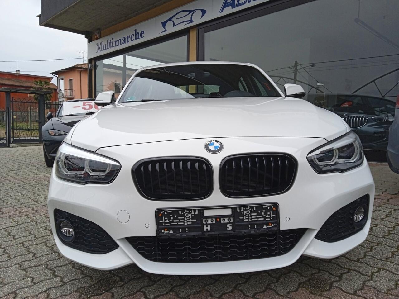 Bmw 120 I LED 18" SENS PARK DOPPI NAVY CRIUSE CONTROL CLIMA AUTOM. SEDILI RISCALDATI PRONTA CONSEGNA