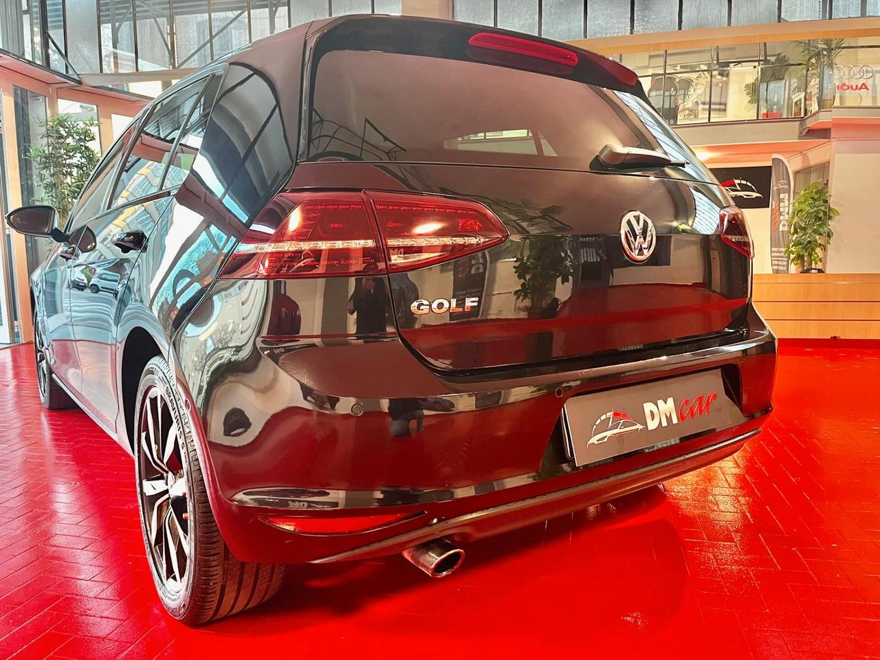 VOLKSWAGEN GOLF VII 105 CV TDI HIGHLINE DSG RETROCAMERA CERCHI IN LEGA OK NEOPATENTATI