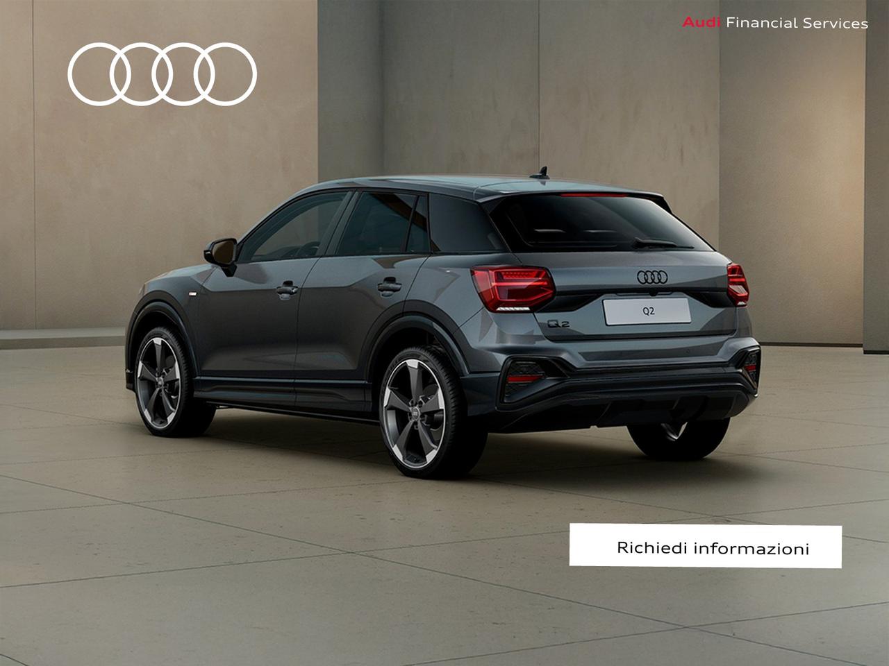Audi Q2 35 1.5 tfsi identity black s-tronic