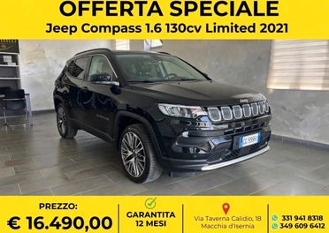 Jeep Compass 1.6 Multijet II 130Cv 2WD Limited 2021