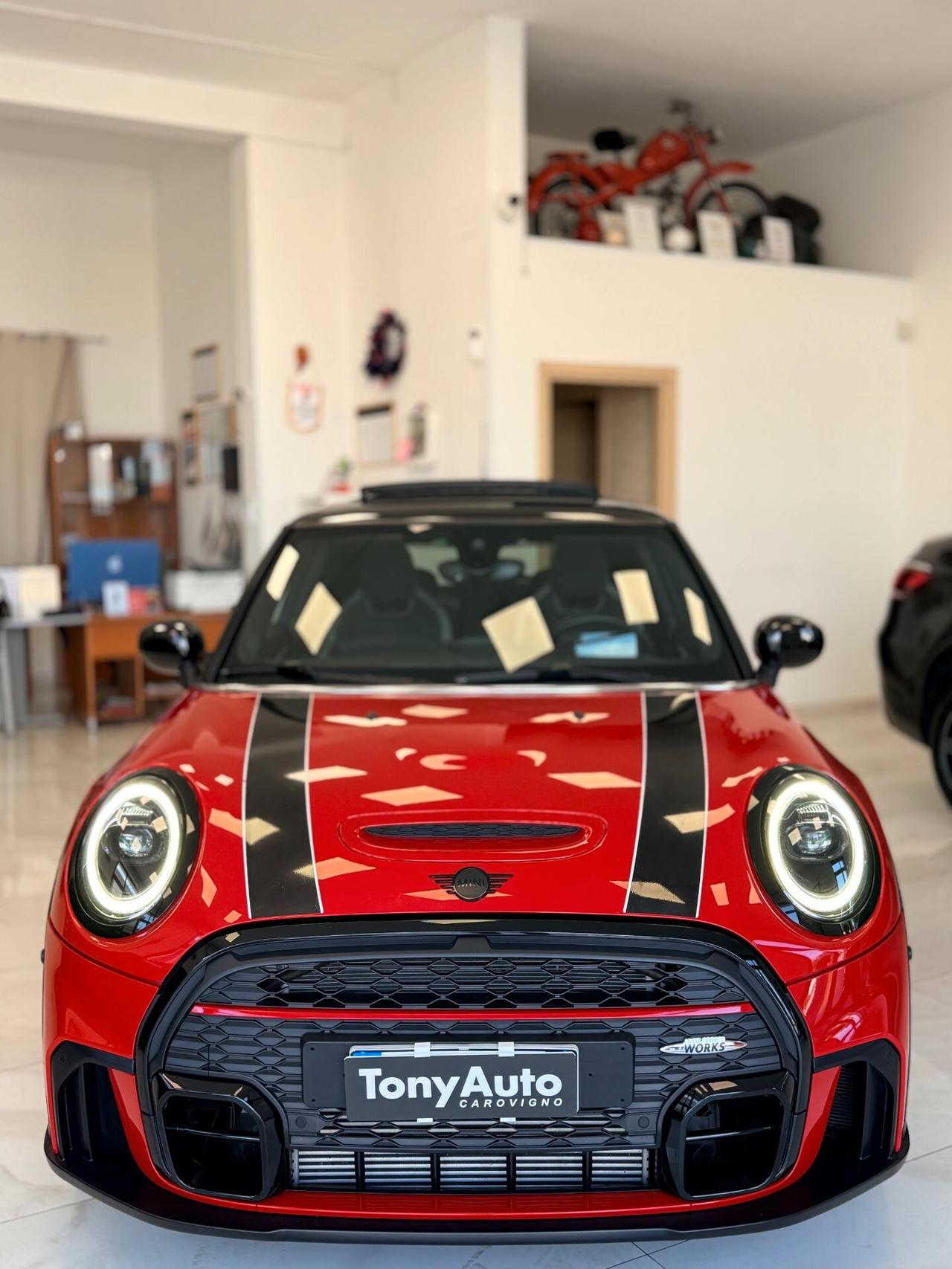 Mini 2.0 John Cooper Works Anniversary Edition TETTO APRIBILE,LUCI SOFFUSE,TELECAMERA,APPLE CARPLAY