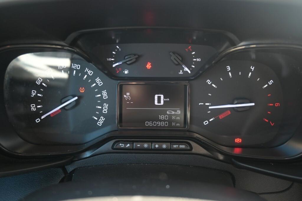 CITROEN BERLINGO 1.5 BLUEHDI 75CV 3POSTI PORTATA 1000 KG M WORKER ( CRUISE - NAVI - MIRROR - SENSORI POST. - TELECAMERA POST. )