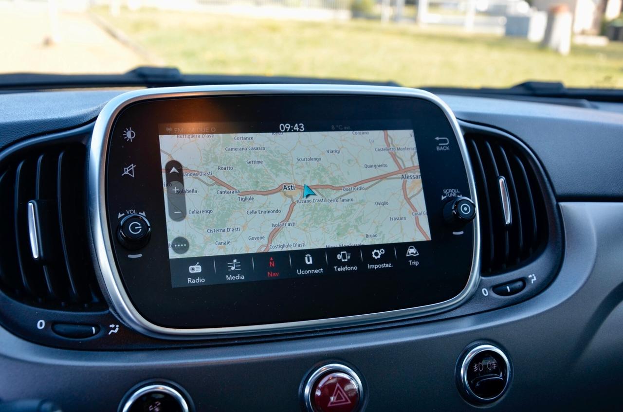 ABARTH 595 TURISMO 1.4 t 165cv, SERVICE CON FATTURE, TETTO, SCARICO RECORD MONZA, XENO, PELLE, PERMUTE