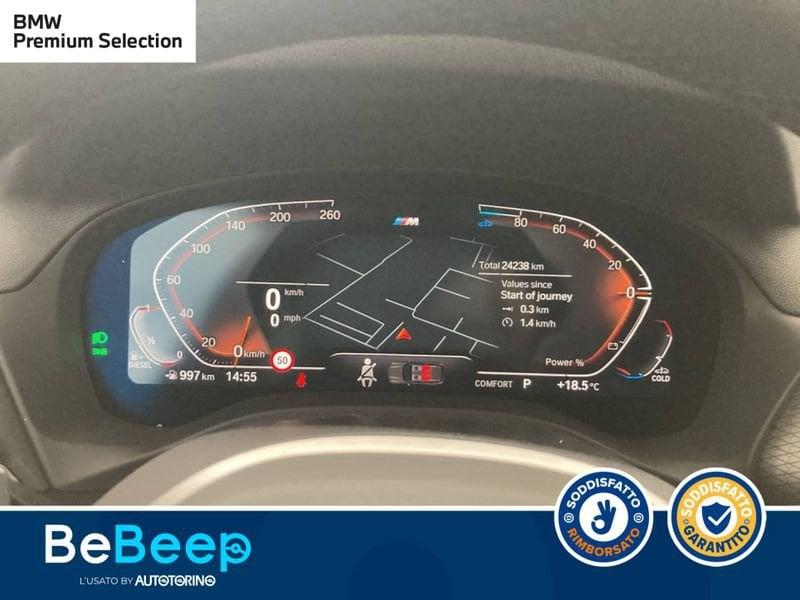 BMW X3 XDRIVE20D MHEV 48V MSPORT AUTO