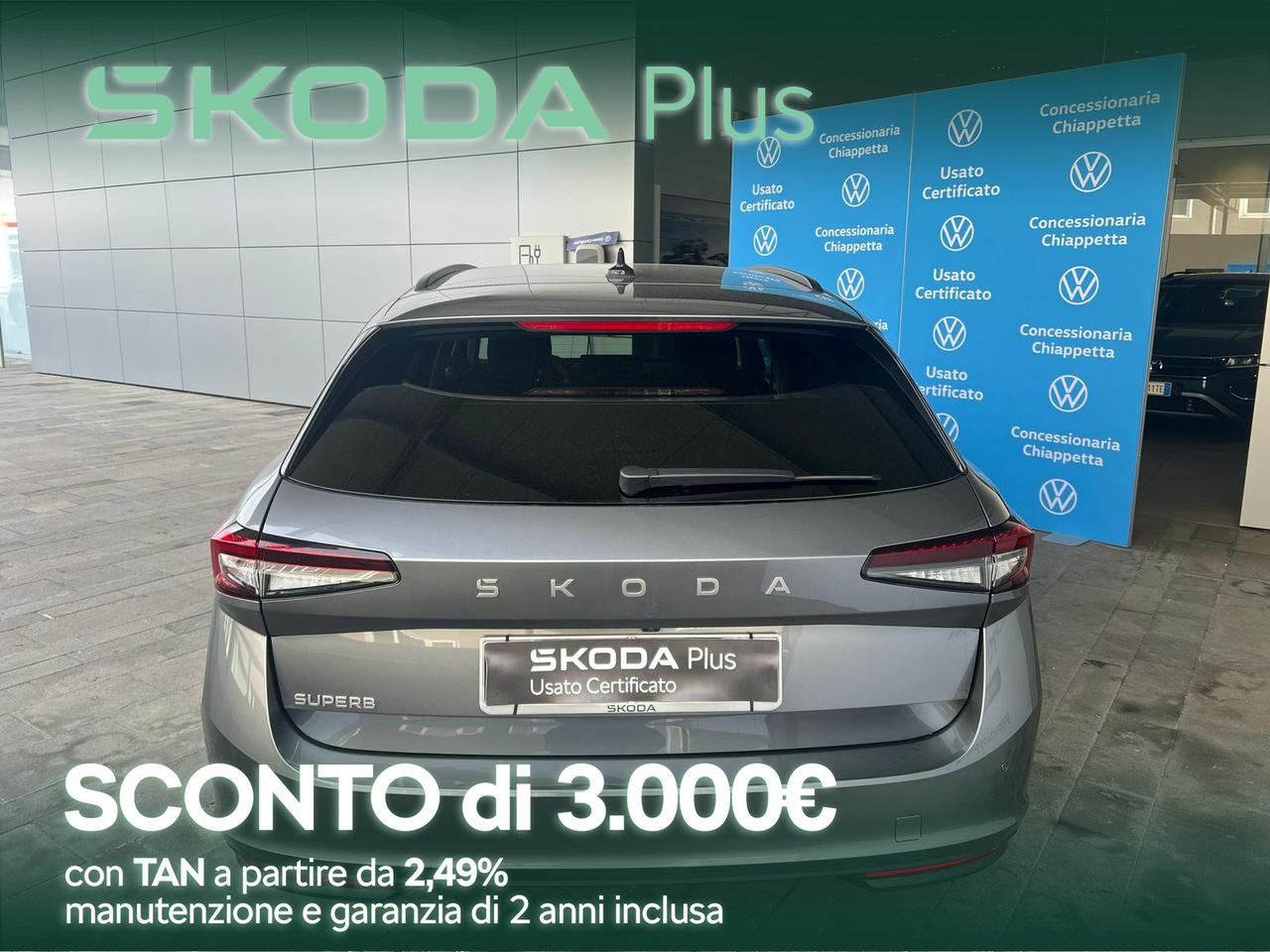 Skoda Superb wagon 2.0 tdi selection 150cv dsg