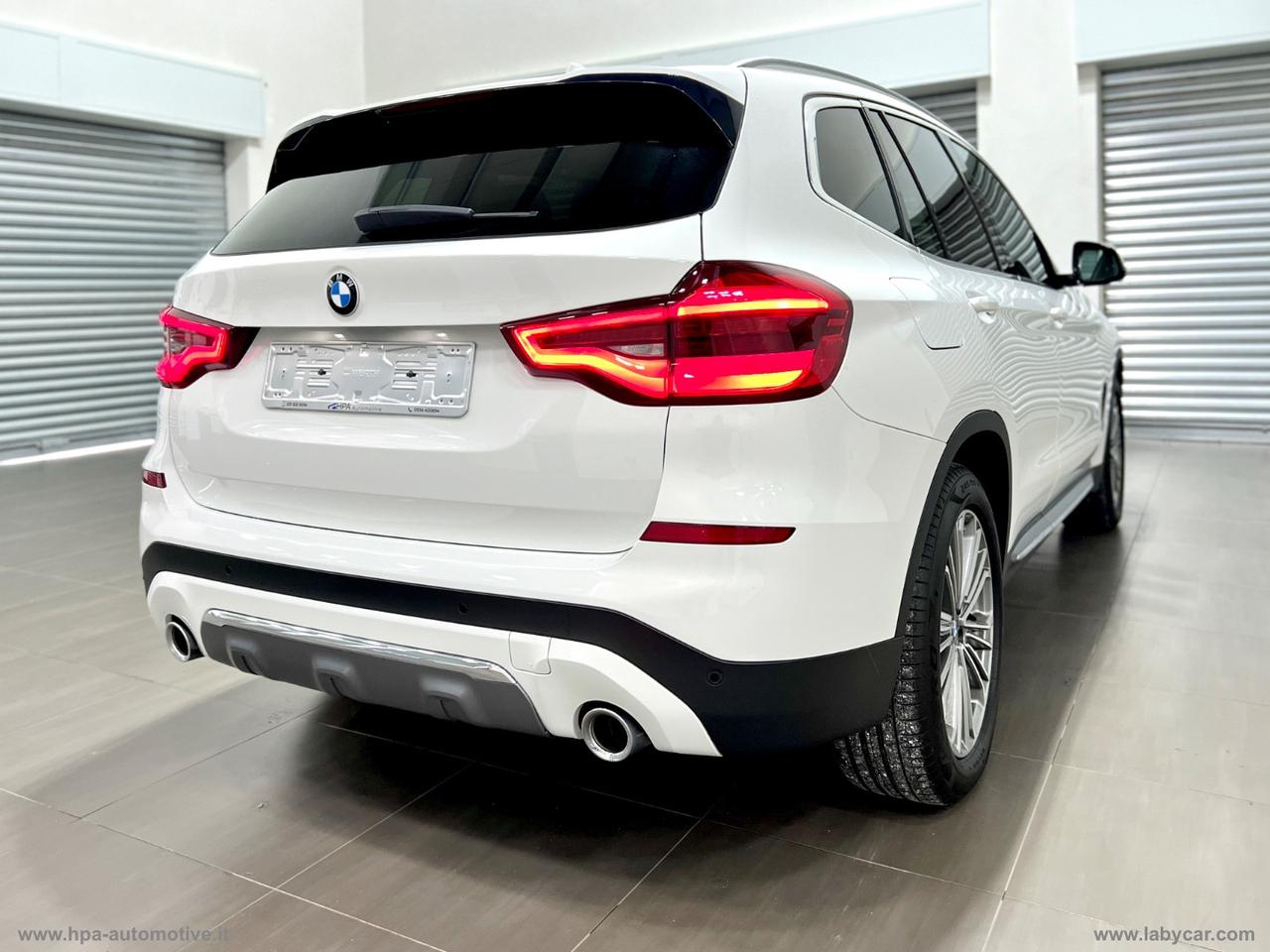 BMW X3 xDrive20d Luxury NAVI PELLE LED CERCHI 19