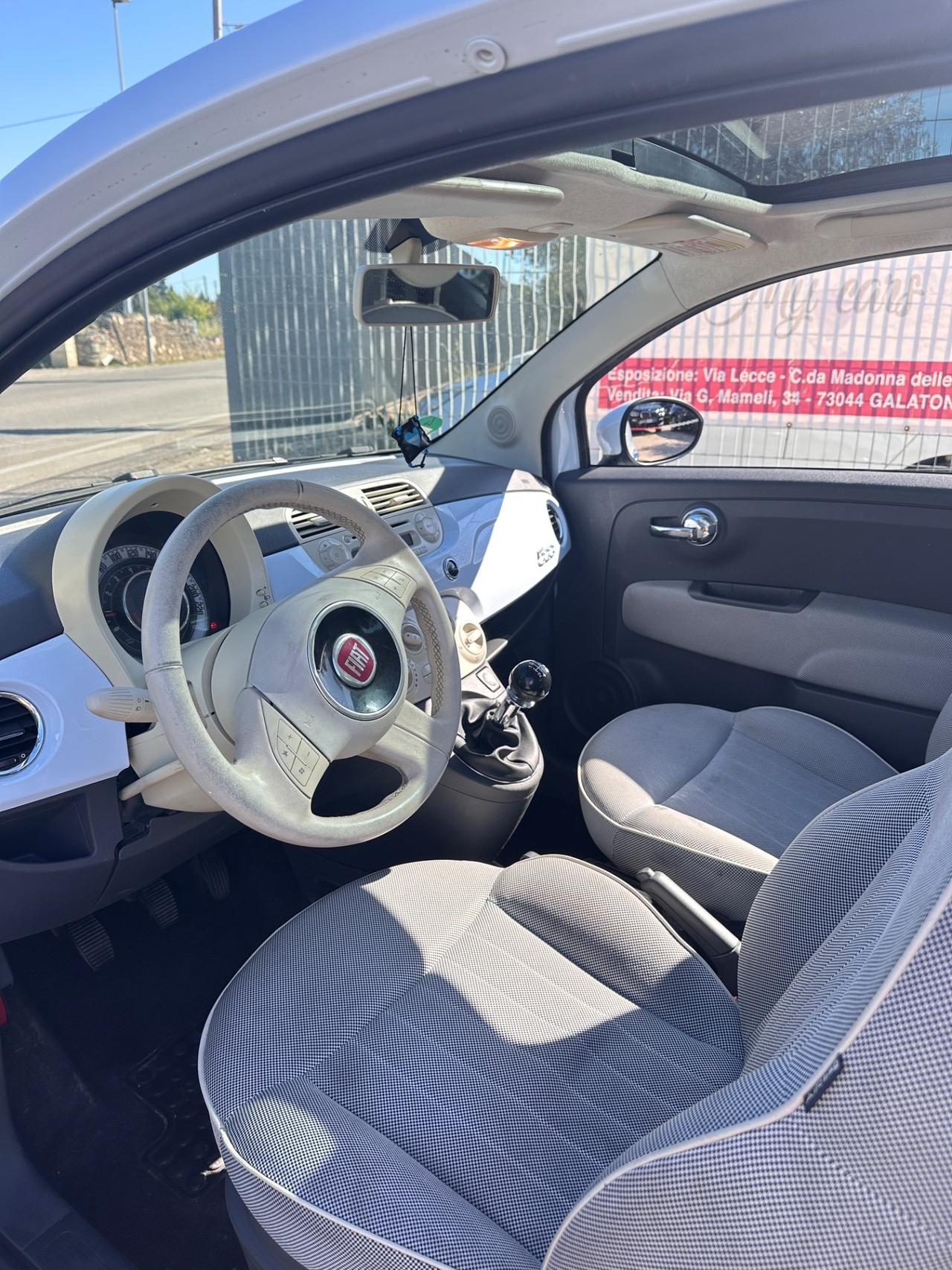 Fiat 500 1.2 Lounge-2010 TETTO/15"