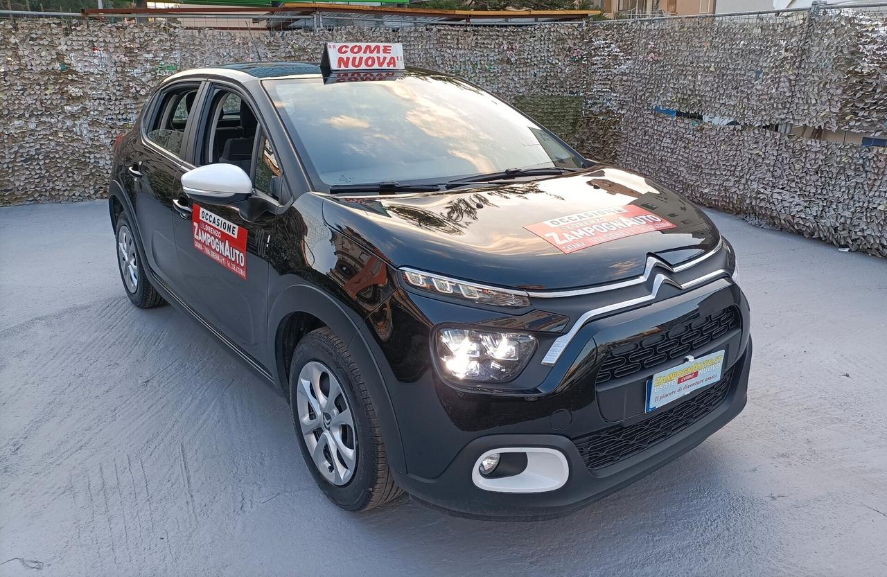 Citroen C3 1.2 PureTech 83 S&S 2024 KM22000 ZAMPOGNAUTO CT
