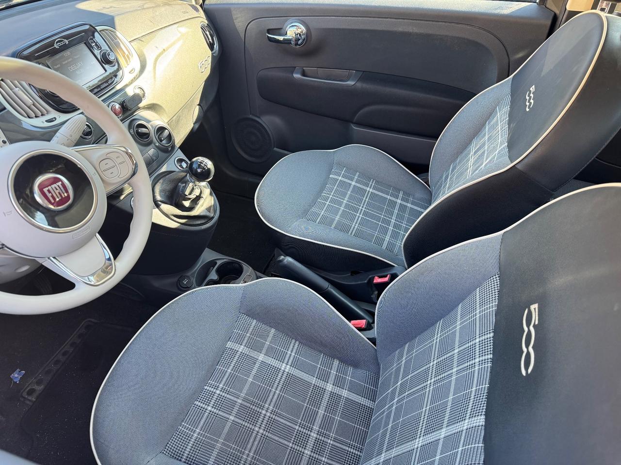 FIAT 500 1.2 GPL - POCHI KM - 2017