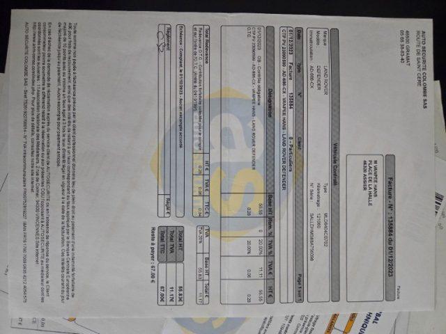 LAND ROVER Defender 110 2.4 TD4 SE DA AMATORE