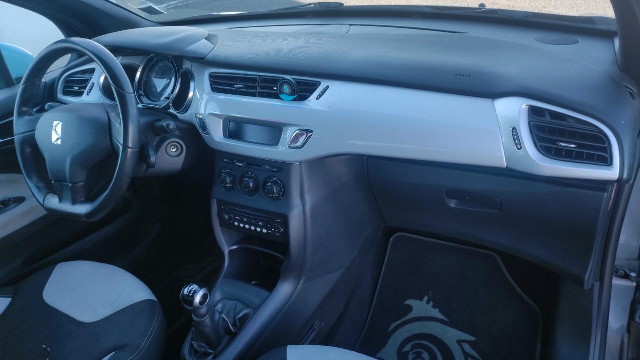 Ds DS3 3 1.4 VTi 95 Chic NEOPATENTATI - 2010