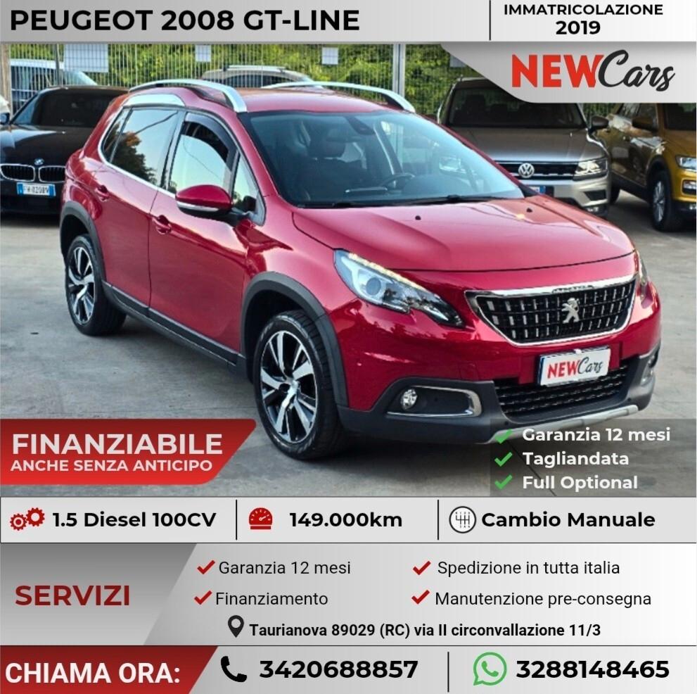 Peugeot 2008 BlueHDi 120 S&S GT Line